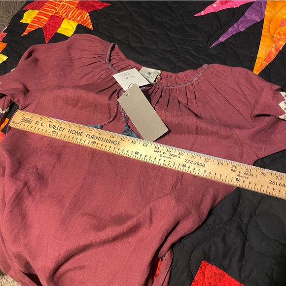 Benaras by Citrus Linen Dress NWT Size medium - Picture 9 of 10